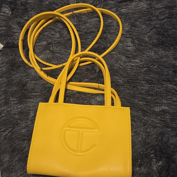 Telfar Mini Bag in Vibrant Yellow - Picture 1 of 4